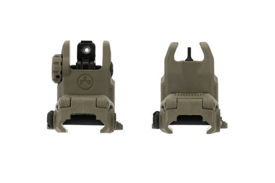 Magpul polymer sight set is designed for picatinny rails